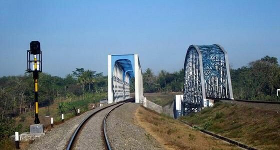 Progo River Bridge, 1 Of Only 2 Of Its Kind In The World