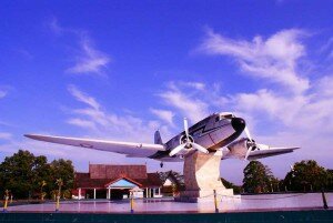 Monumen Pesawat RI-02 di Pangkalan Bun